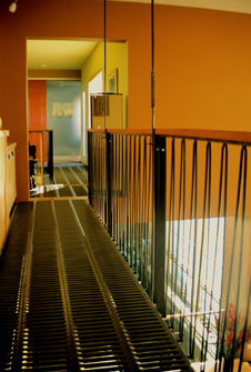 Beyerl & Heid Residence Mezzanine Walkway