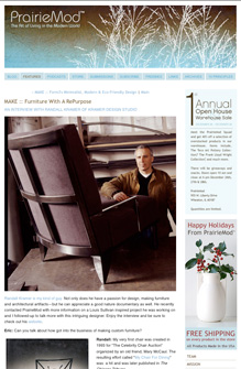 PrairieMod Website, December 2008